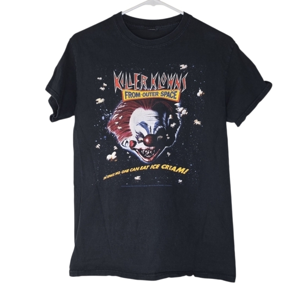 Vintage Killer Klowns From Outer Space Black Short Sleeve Tee Size Small/Medium